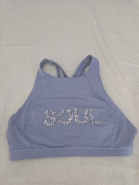 Lululemon X 'SOUL' High Neck Sports Bra Size 6
